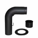 Aansluitset voor enkelwandige kachelpijp