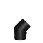 45 Graden met inspectieluik bocht enkelwandige kachelpijp