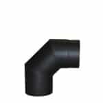 90 Graden bocht enkelwandige kachelpijp