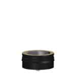 Deksel met condensuitloop voor T-stuk gepoedercoat