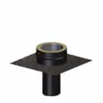 Vertrekplaat ew - dw gepoedercoat