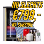 300 Liter Zonneboiler met 1 CPC 24 heatpipes