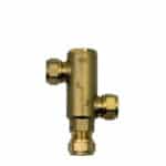 Thermostatisch omschakelventiel 15mm