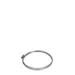 Klemband enkelwandig RVS